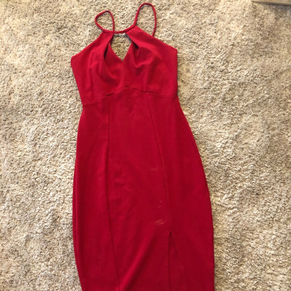 Beautiful red dress